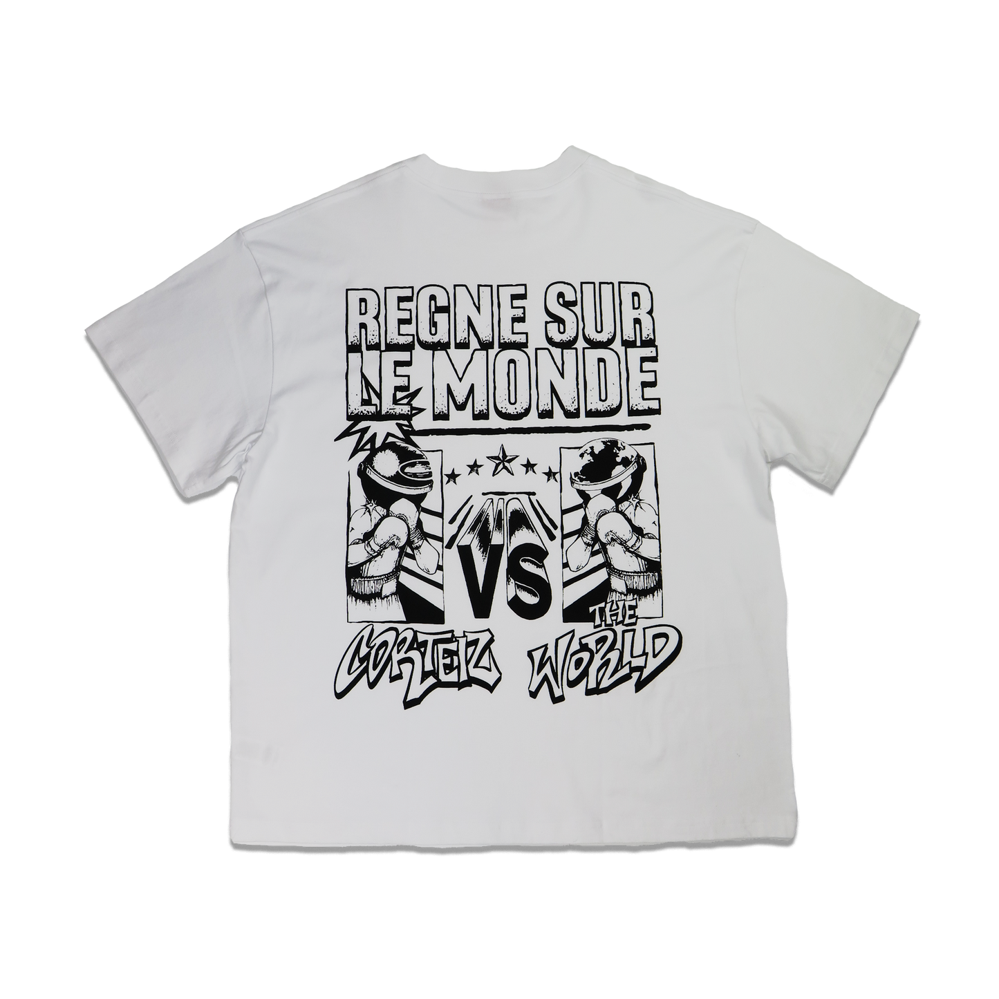 Corteiz "Regne Sur Le Monde" White - Large