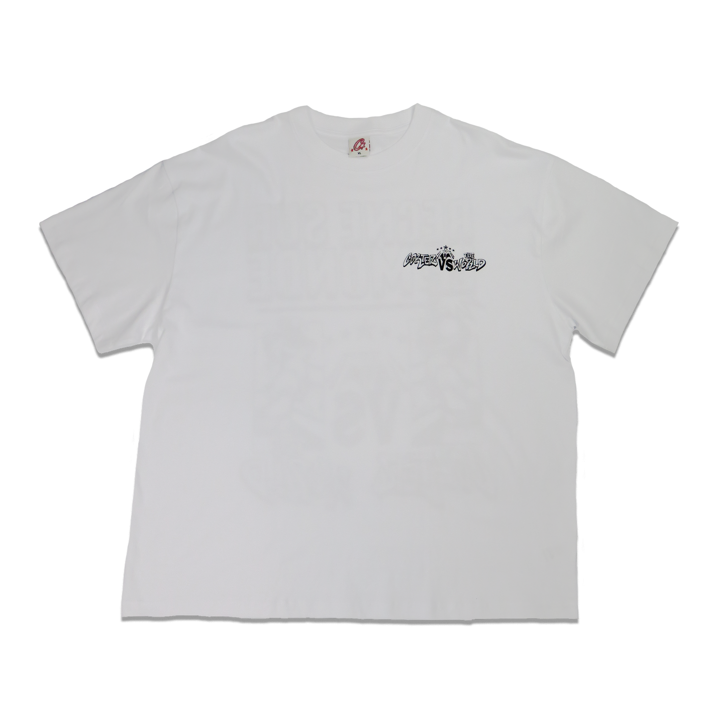Corteiz "Regne Sur Le Monde" White - Extra Large