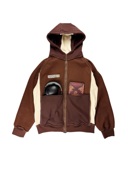Cappuccino Gusset Tracksuit - Hoodie