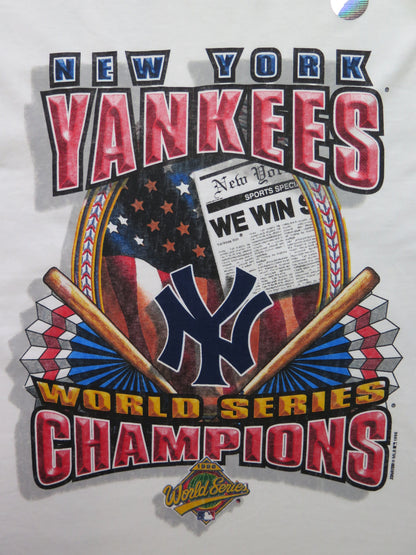 1996 BNWT New York Yankees World Series Champions T-Shirt - Large