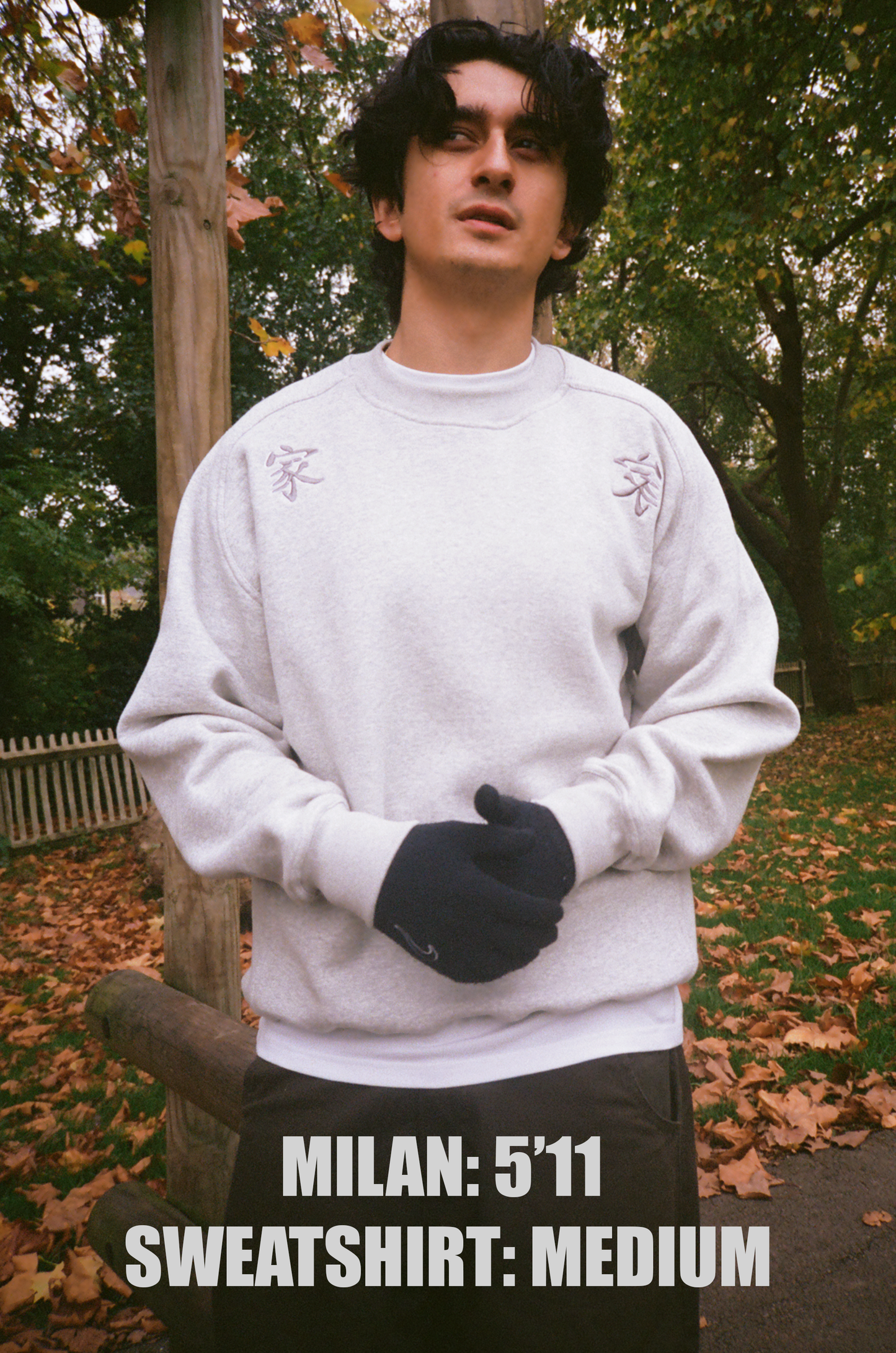 Action Gusset Sweatshirt - Grey