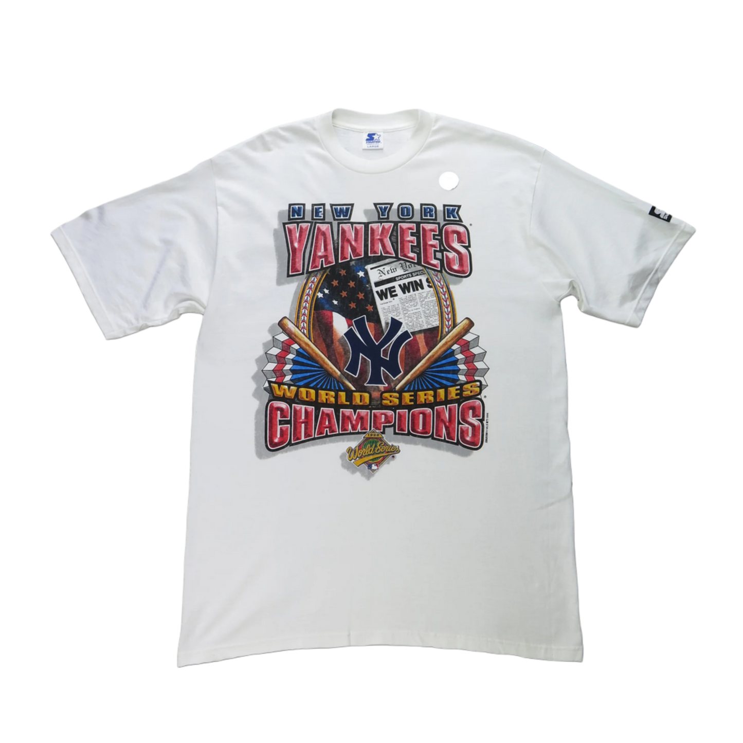 1996 BNWT New York Yankees World Series Champions T-Shirt - Large