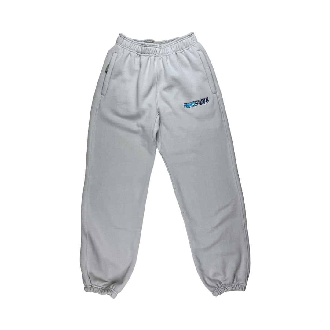Light Grey Gusset Tracksuit - Bottoms