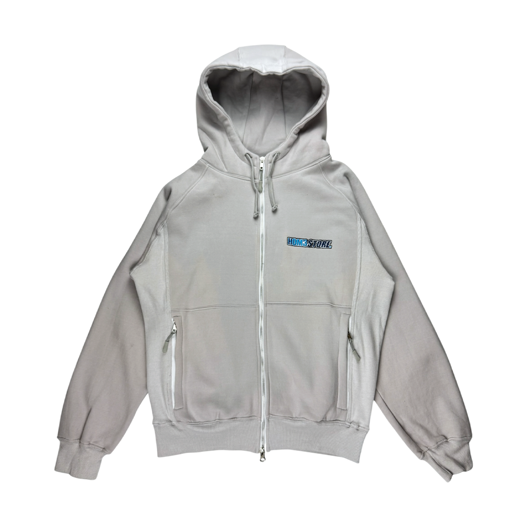 Light Grey Gusset Tracksuit - Hoodie