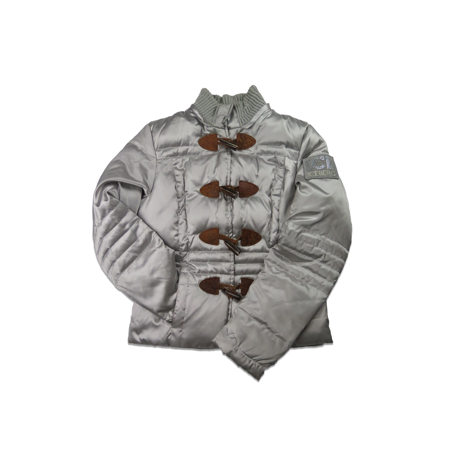 Womens Iceberg Hooded Puffer - Medium