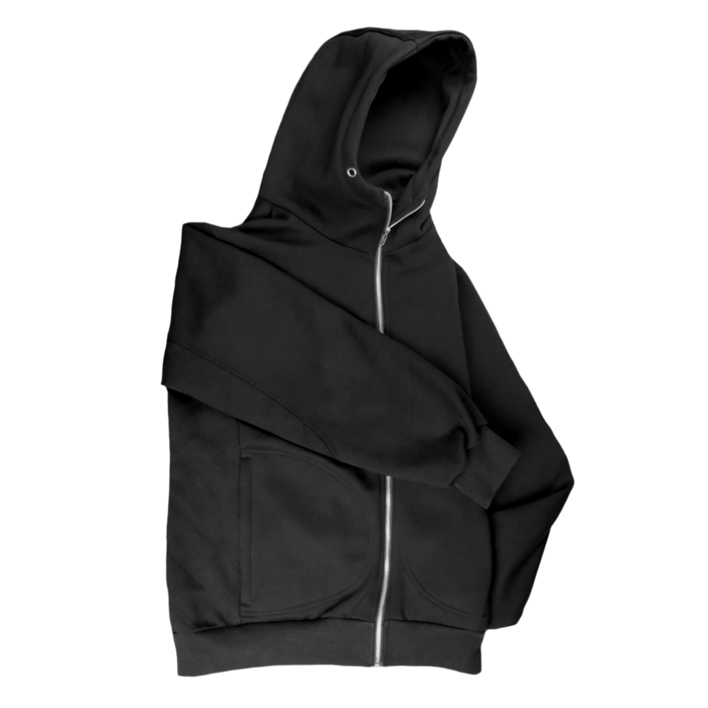 Original Quilt Stitch Hoodie - Black