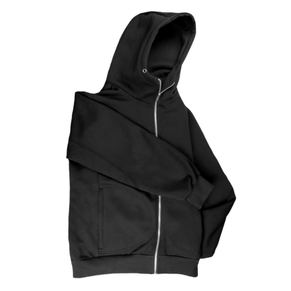 Original Quilt Stitch Hoodie - Black