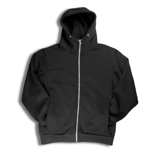 Original Quilt Stitch Hoodie - Black